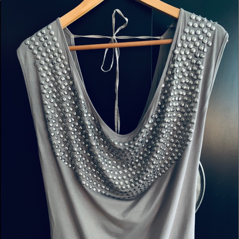 Cecilia de Bucourt silver off the shoulder